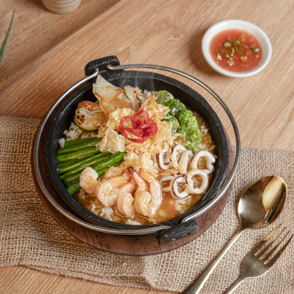 Nasi Seafood Hotplate